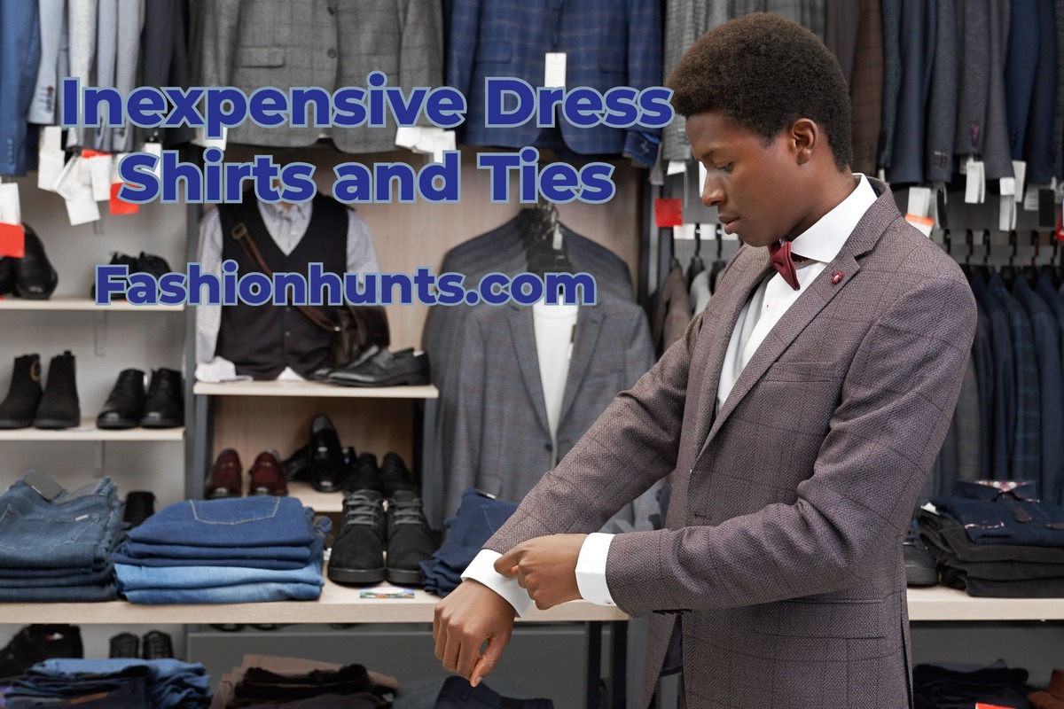 Inexpensive Dress Shirts and Ties: Shirt Tie Combo