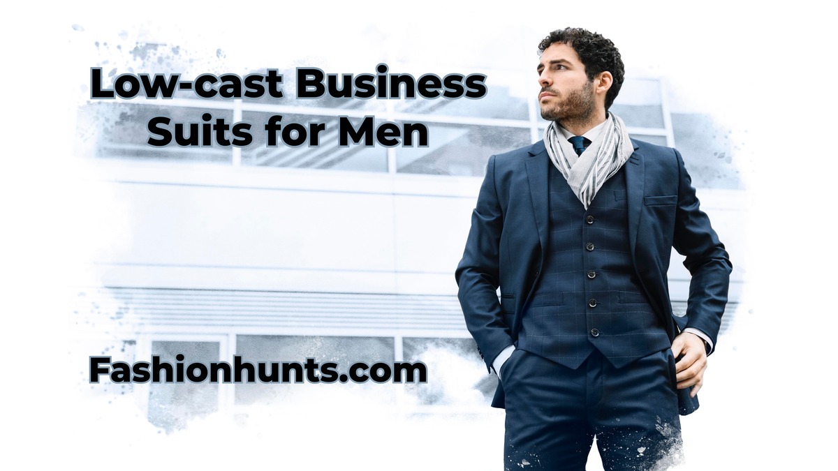 Low-cast Business Suits for Men: Suit Brand